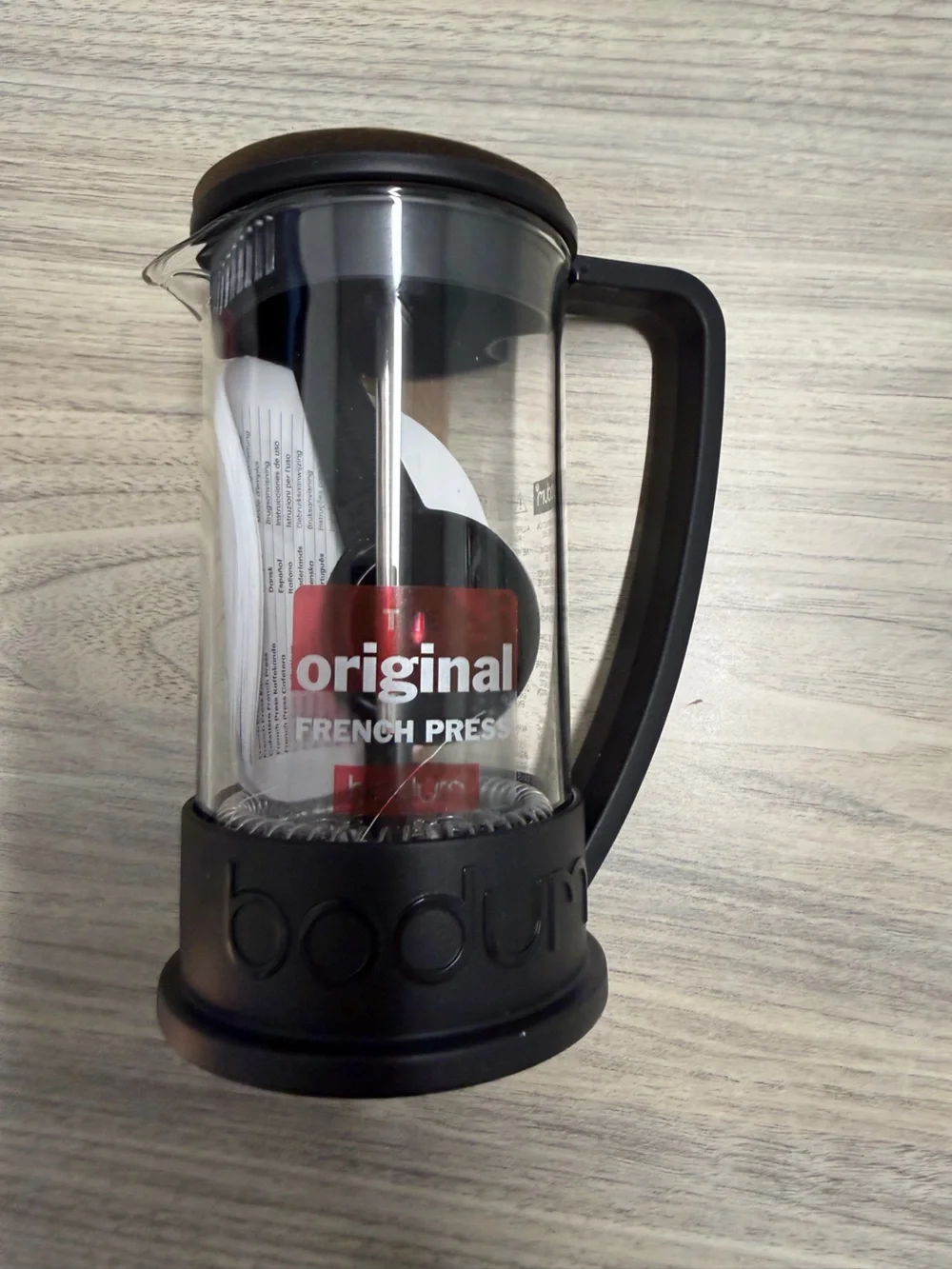 Bodum Electric Coffee Grinder + Original French Press
